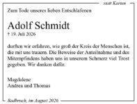 eine Anzeige