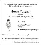 eine Anzeige