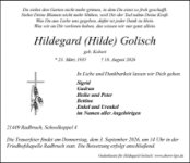 eine Anzeige