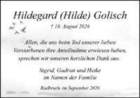 eine Anzeige