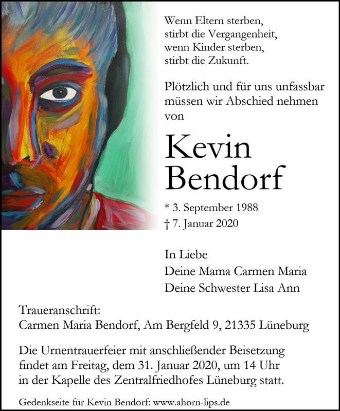 Erinnerungsbild für Kevin Bendorf