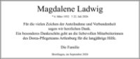 eine Anzeige