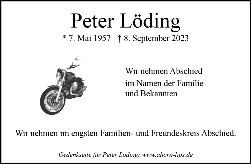 Erinnerungsbild für Peter Löding