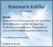 eine Anzeige